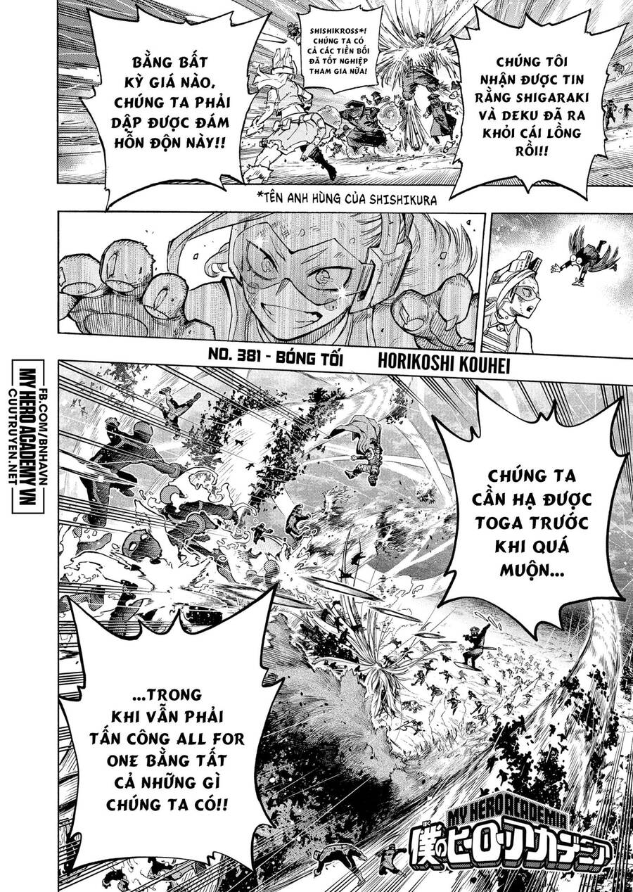Học Viện Anh Hùng Chap 381 - Next Chap 382