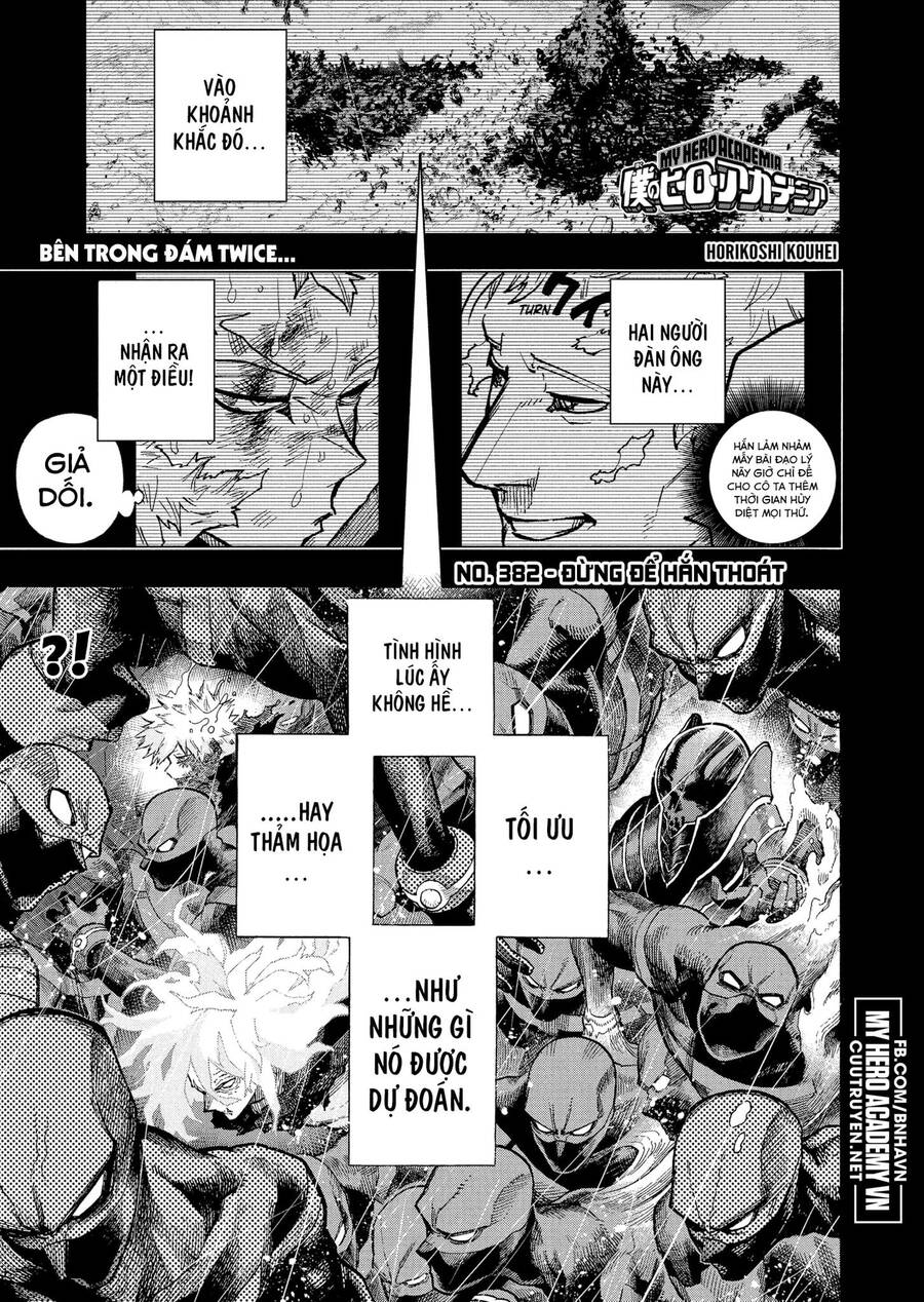 Học Viện Anh Hùng Chap 382 - Next Chap 383