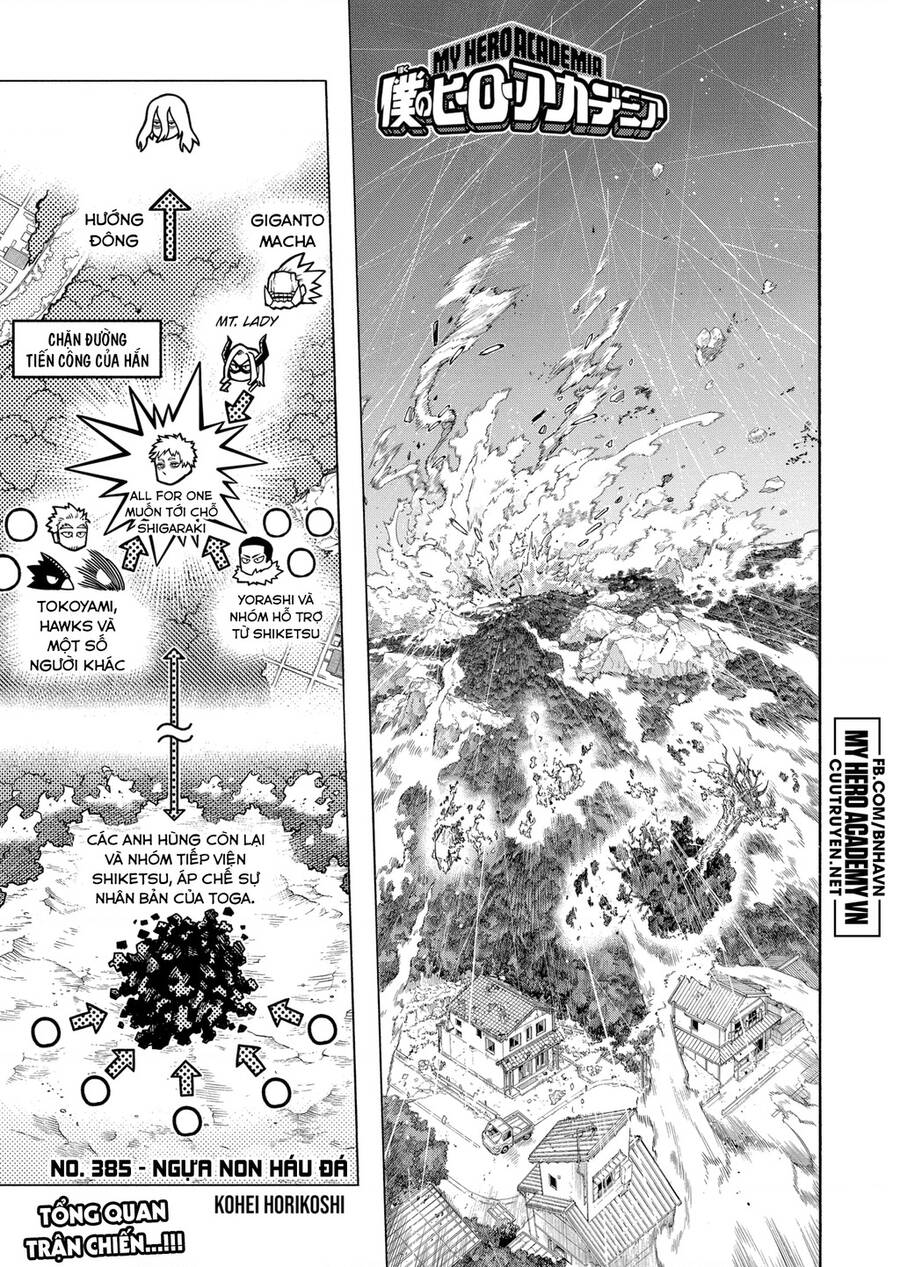 Học Viện Anh Hùng Chap 385 - Next Chap 386