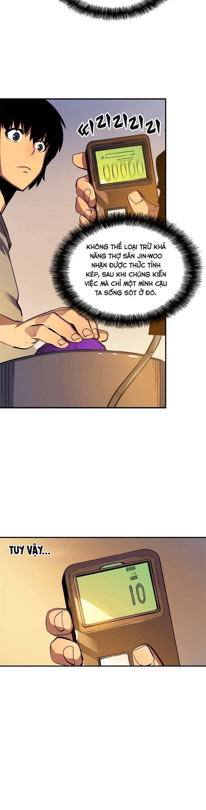 Tôi Thăng Cấp Một Mình Chap 11 - Next Chap 12