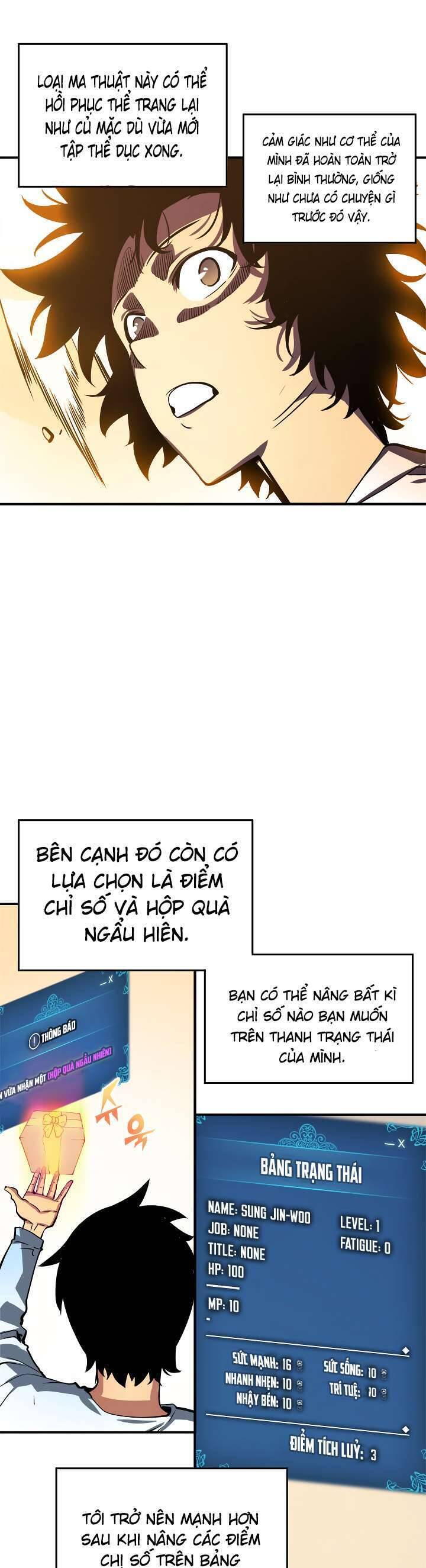 Tôi Thăng Cấp Một Mình Chap 12 - Next Chap 13