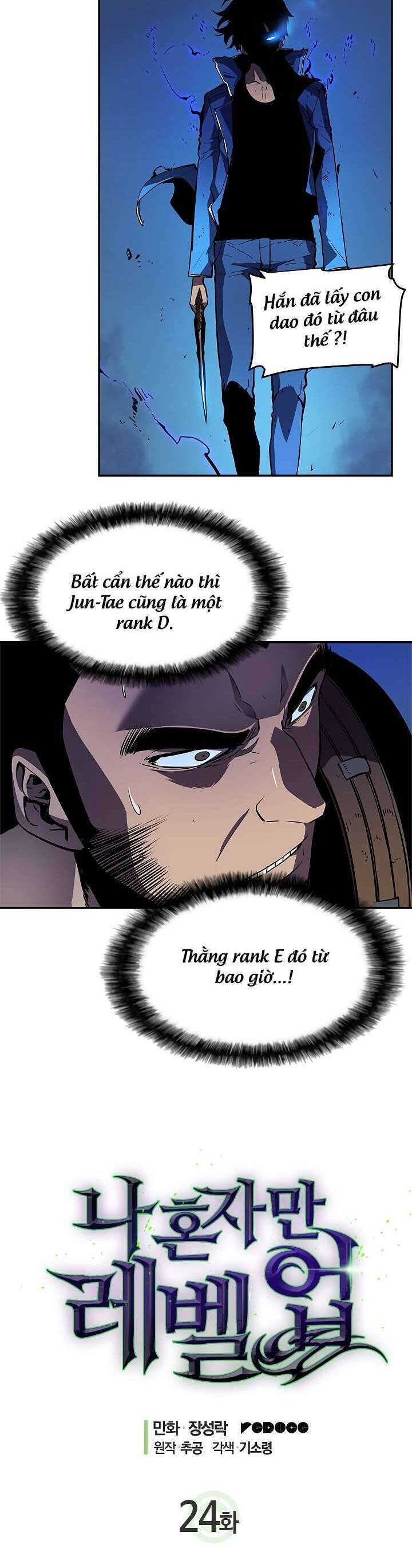 Tôi Thăng Cấp Một Mình Chap 24 - Next Chap 25