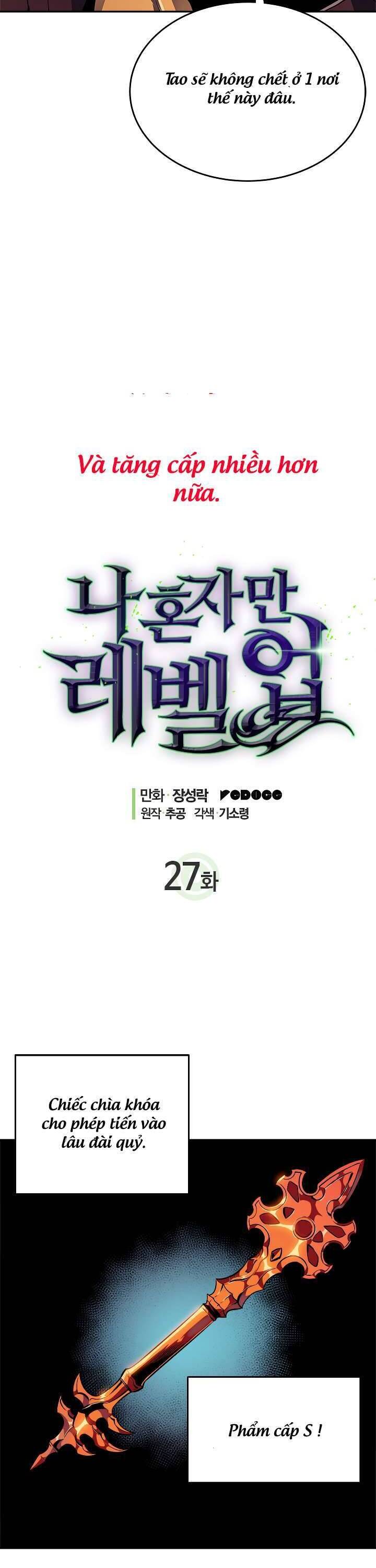 Tôi Thăng Cấp Một Mình Chap 27 - Next Chap 28