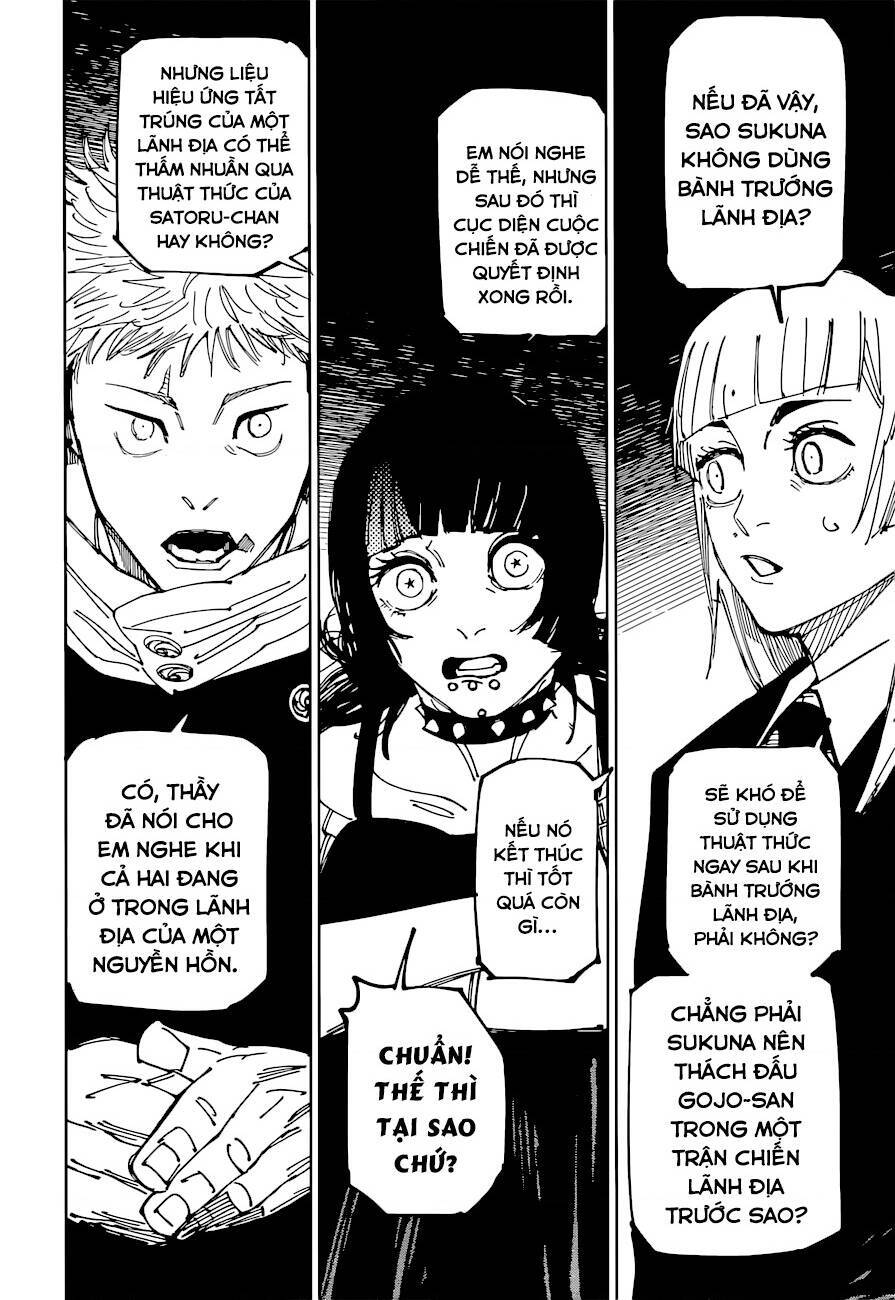 Chú Thuật Hồi Chiến Chap 225 - Next Chap 226