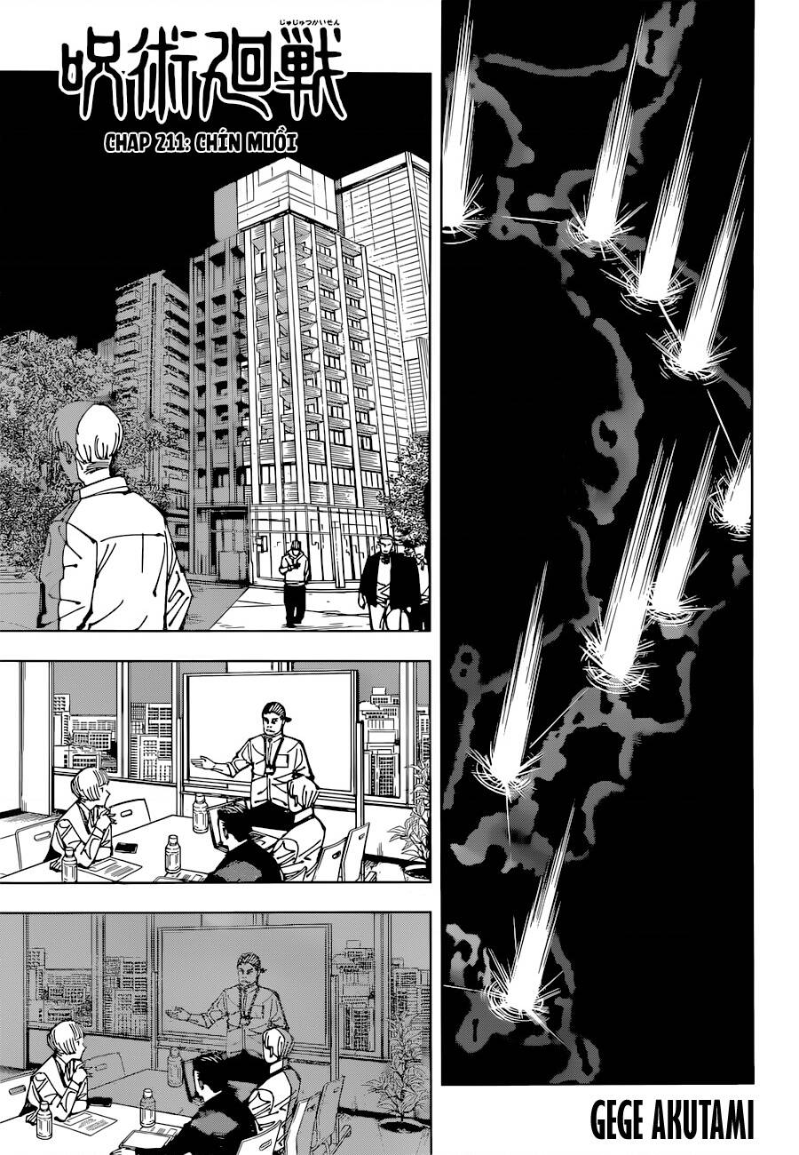 Chú Thuật Hồi Chiến Chap 211 - Next Chap 212