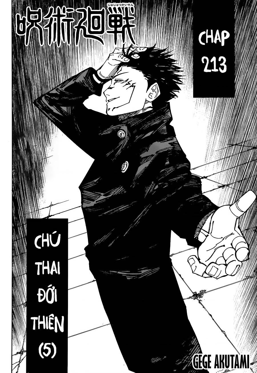 Chú Thuật Hồi Chiến Chap 213 - Next Chap 214