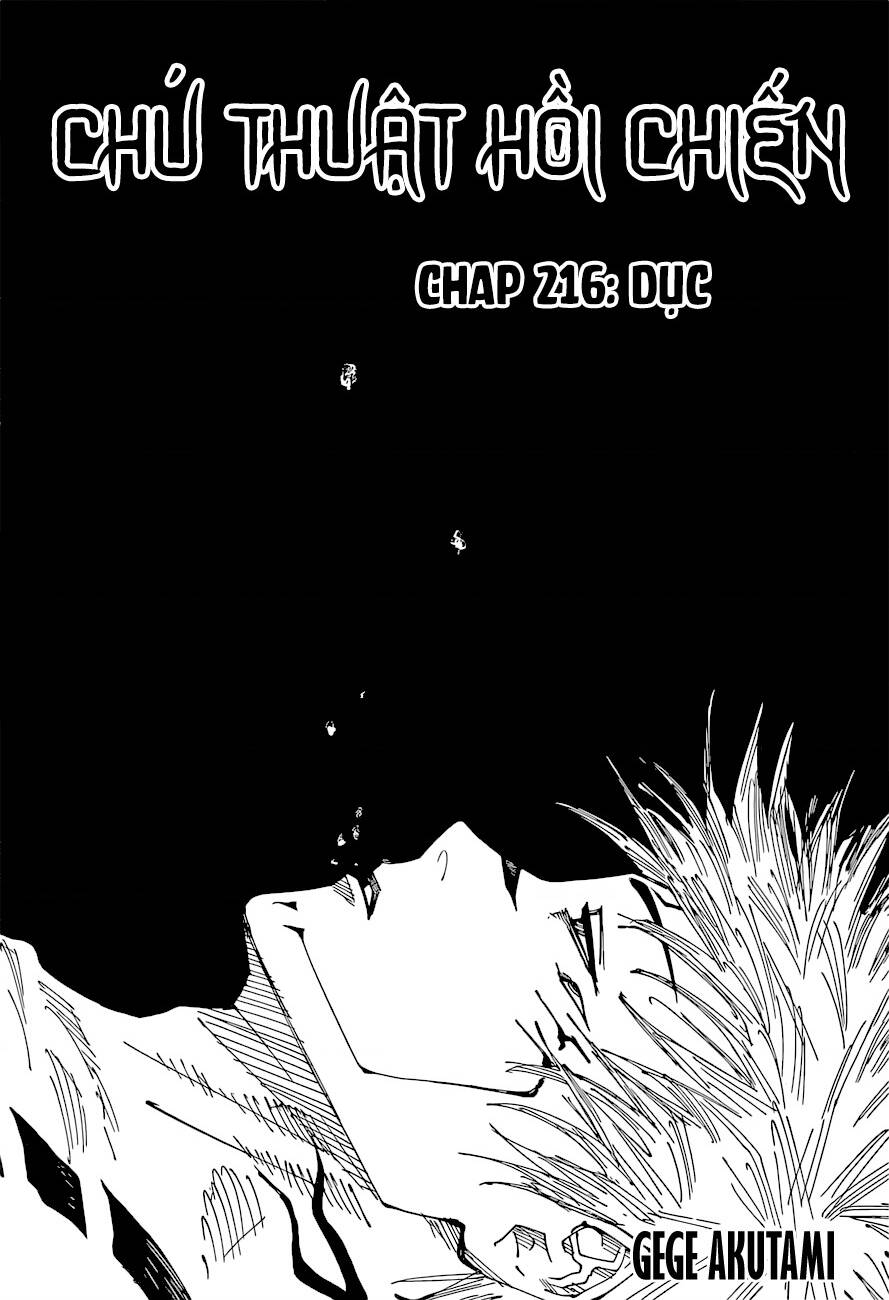 Chú Thuật Hồi Chiến Chap 216 - Next Chap 217