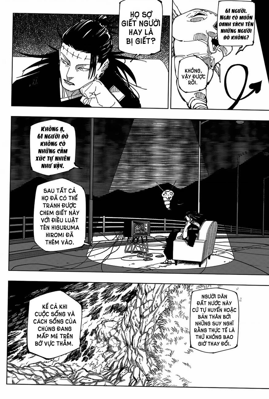 Chú Thuật Hồi Chiến Chap 222 - Next Chap 223