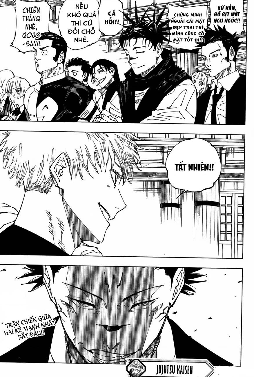 Chú Thuật Hồi Chiến Chap 222 - Next Chap 223