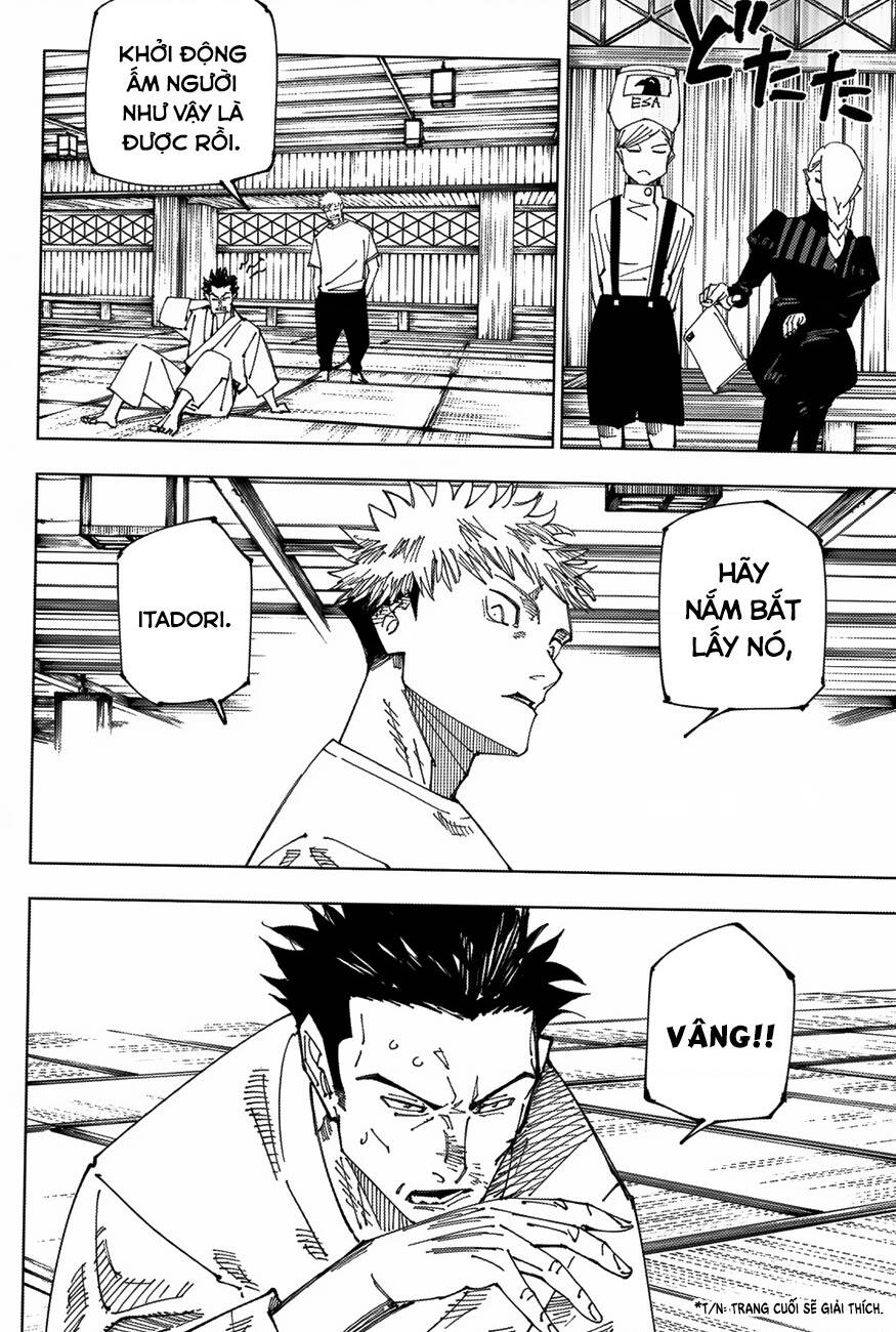 Chú Thuật Hồi Chiến Chap 222 - Next Chap 223