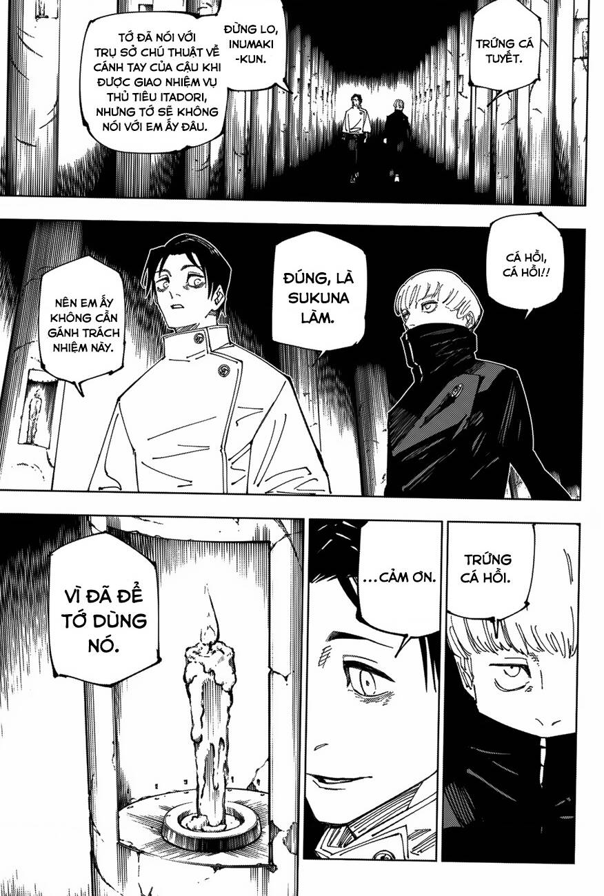 Chú Thuật Hồi Chiến Chap 222 - Next Chap 223