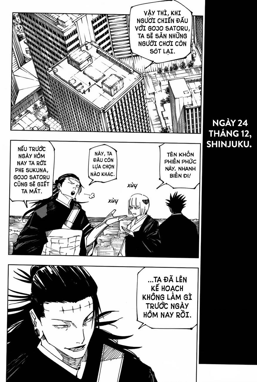 Chú Thuật Hồi Chiến Chap 222 - Next Chap 223