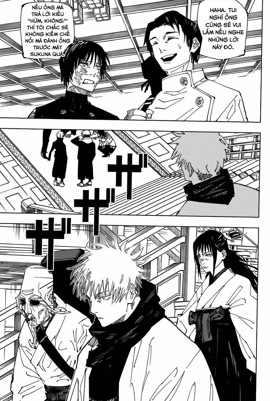 Chú Thuật Hồi Chiến Chap 222 - Next Chap 223