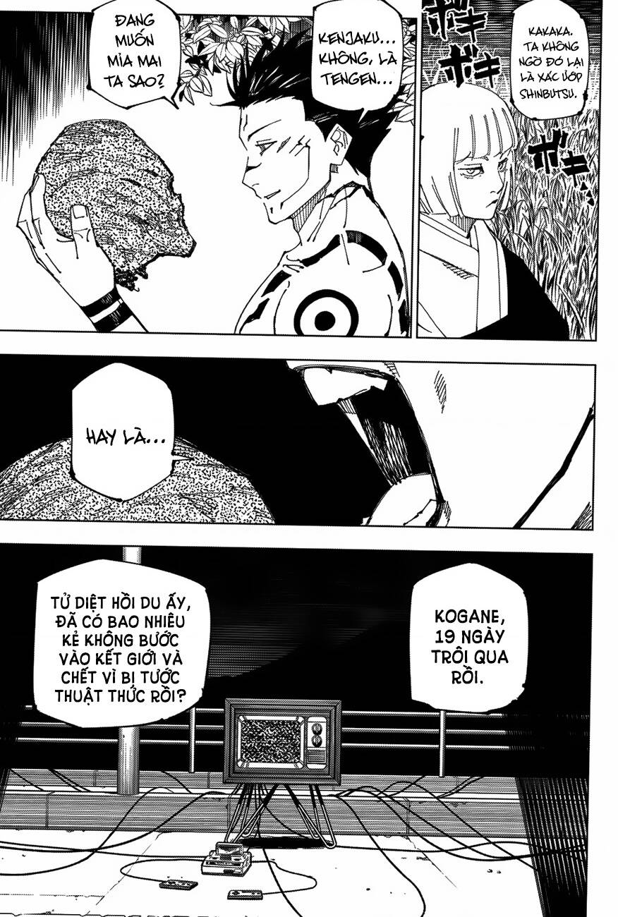 Chú Thuật Hồi Chiến Chap 222 - Next Chap 223