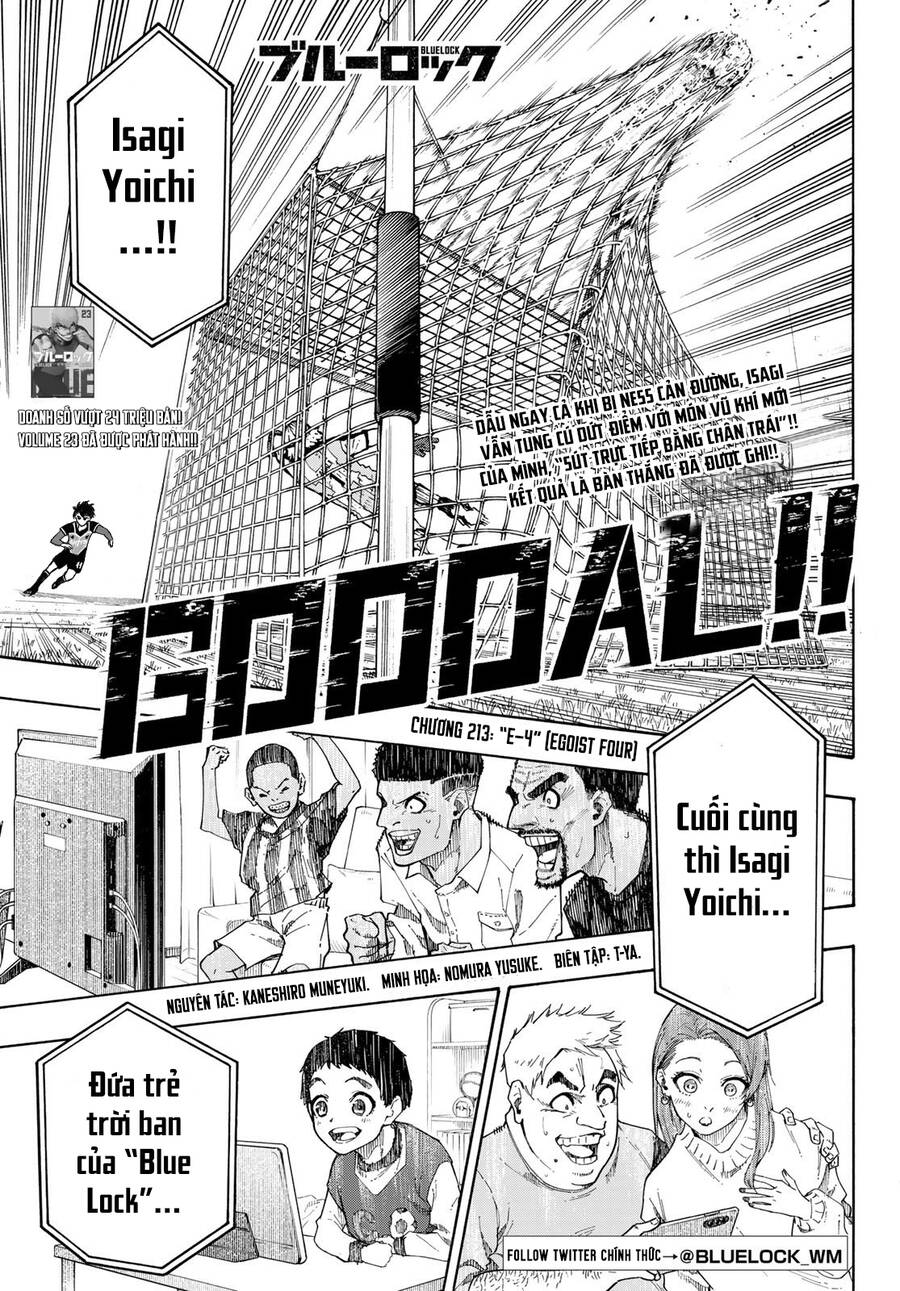 Thiên Tài Bóng Đá, Tiền Đạo Số 1 Chap 213 - Next Chap 214