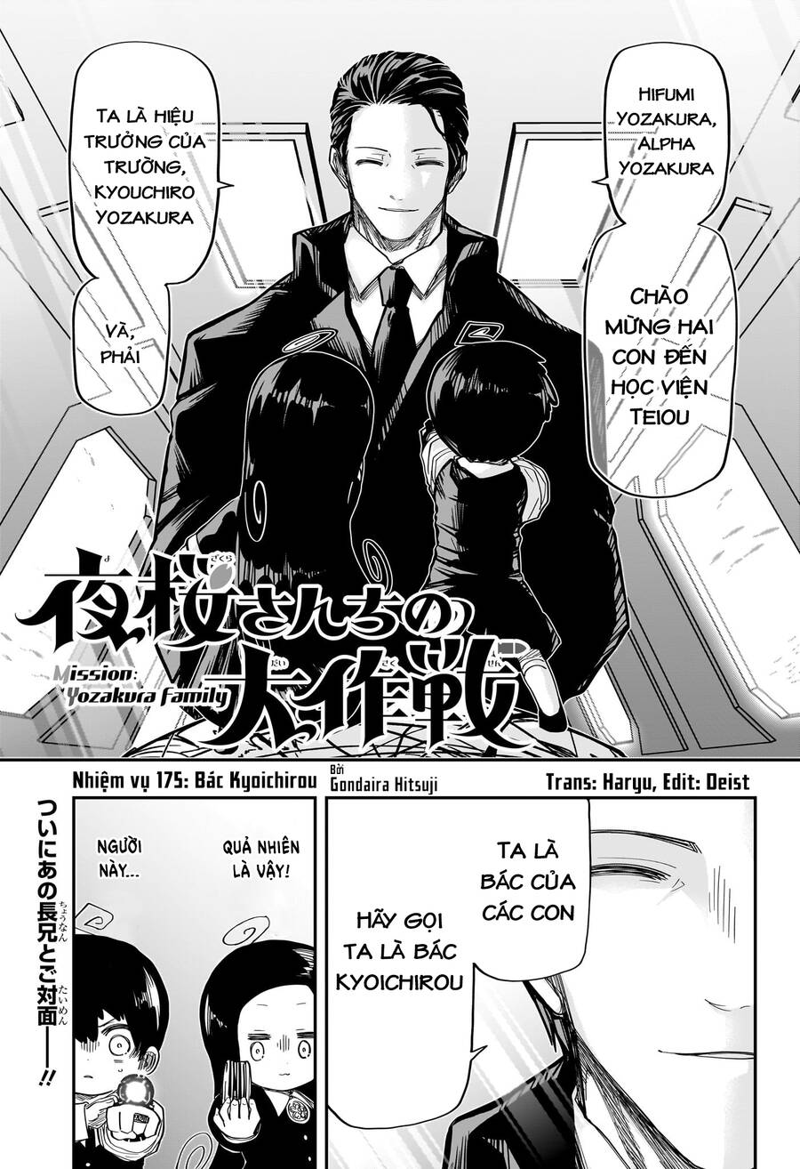 Gia Tộc Điệp Viên Yozakura Chap 175 - Next Chap 176