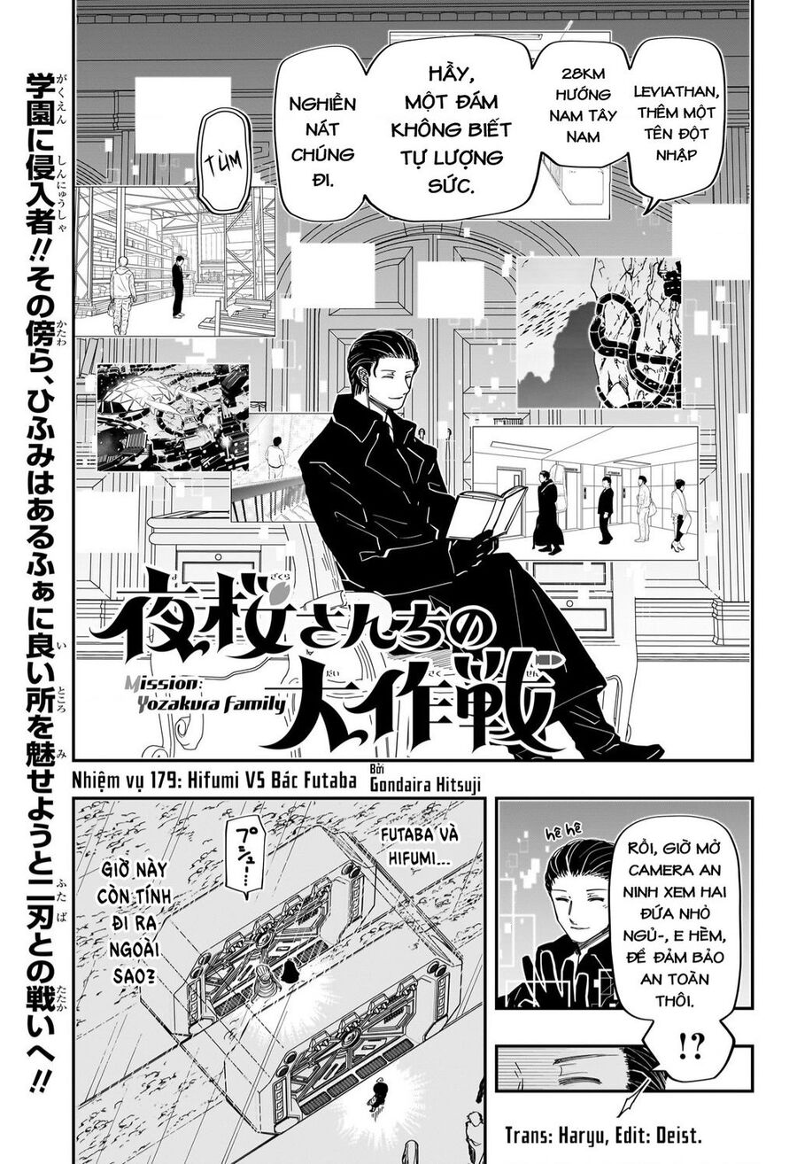 Gia Tộc Điệp Viên Yozakura Chap 179 - Next Chap 180