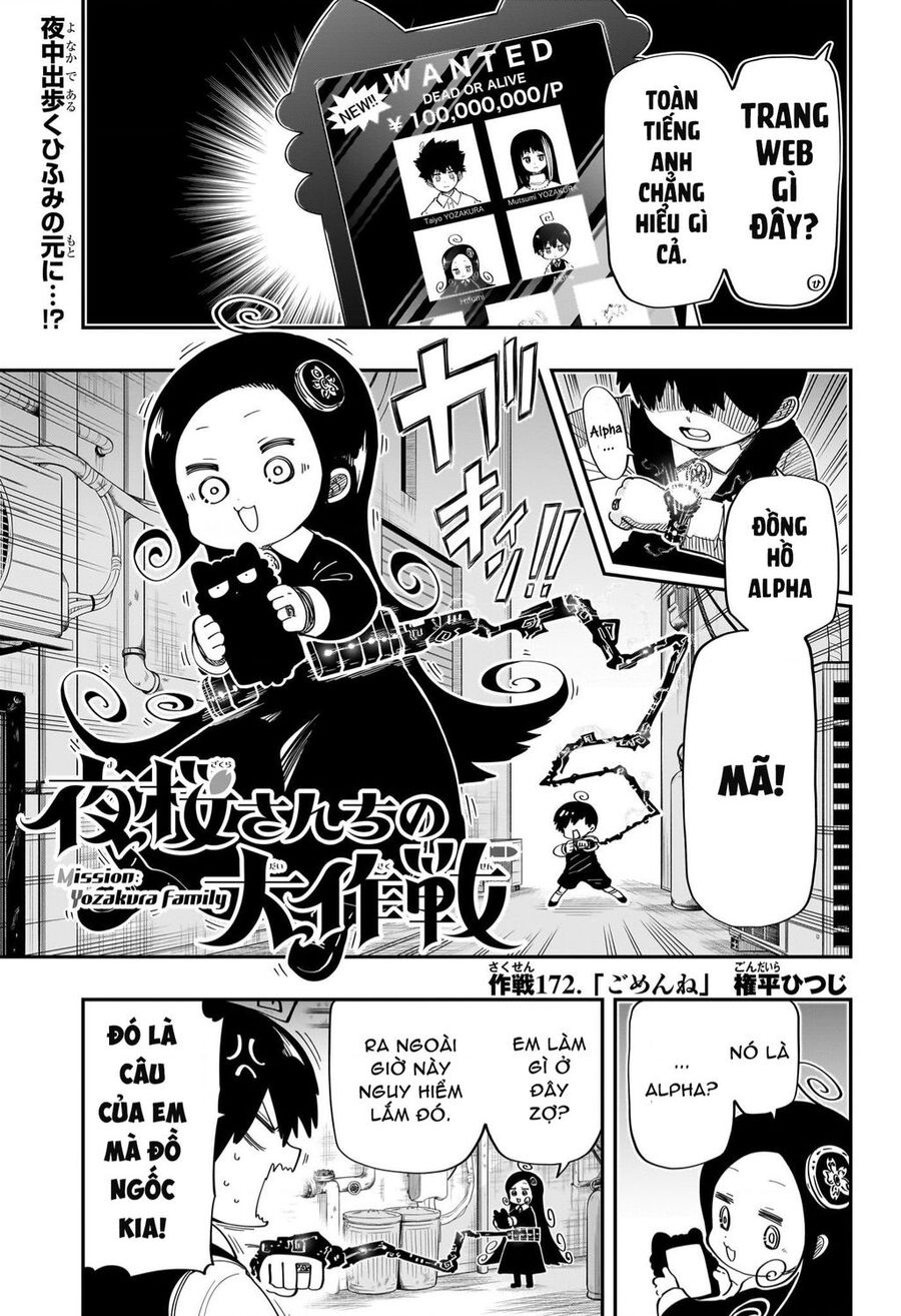Gia Tộc Điệp Viên Yozakura Chap 172 - Next Chap 173