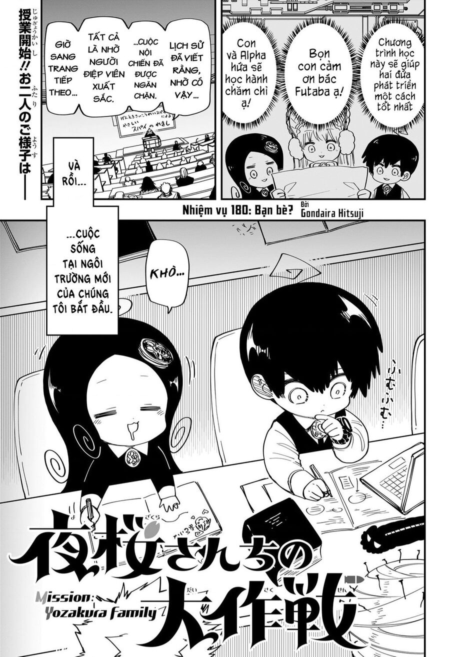 Gia Tộc Điệp Viên Yozakura Chap 180 - Next Chap 181