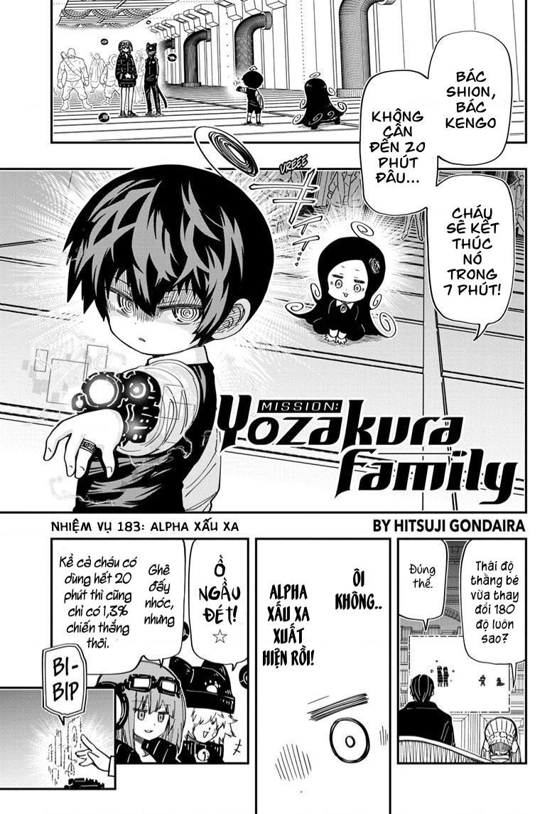 Gia Tộc Điệp Viên Yozakura Chap 183 - Next Chap 184