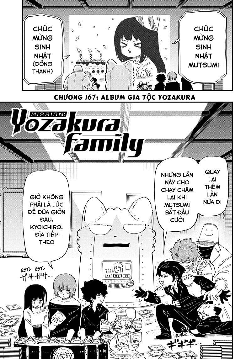 Gia Tộc Điệp Viên Yozakura Chap 167 - Next Chap 168