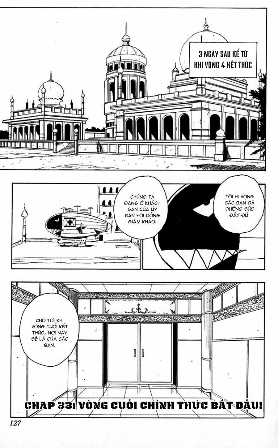 Hunter x Hunter Chap 33 - Next Chap 34