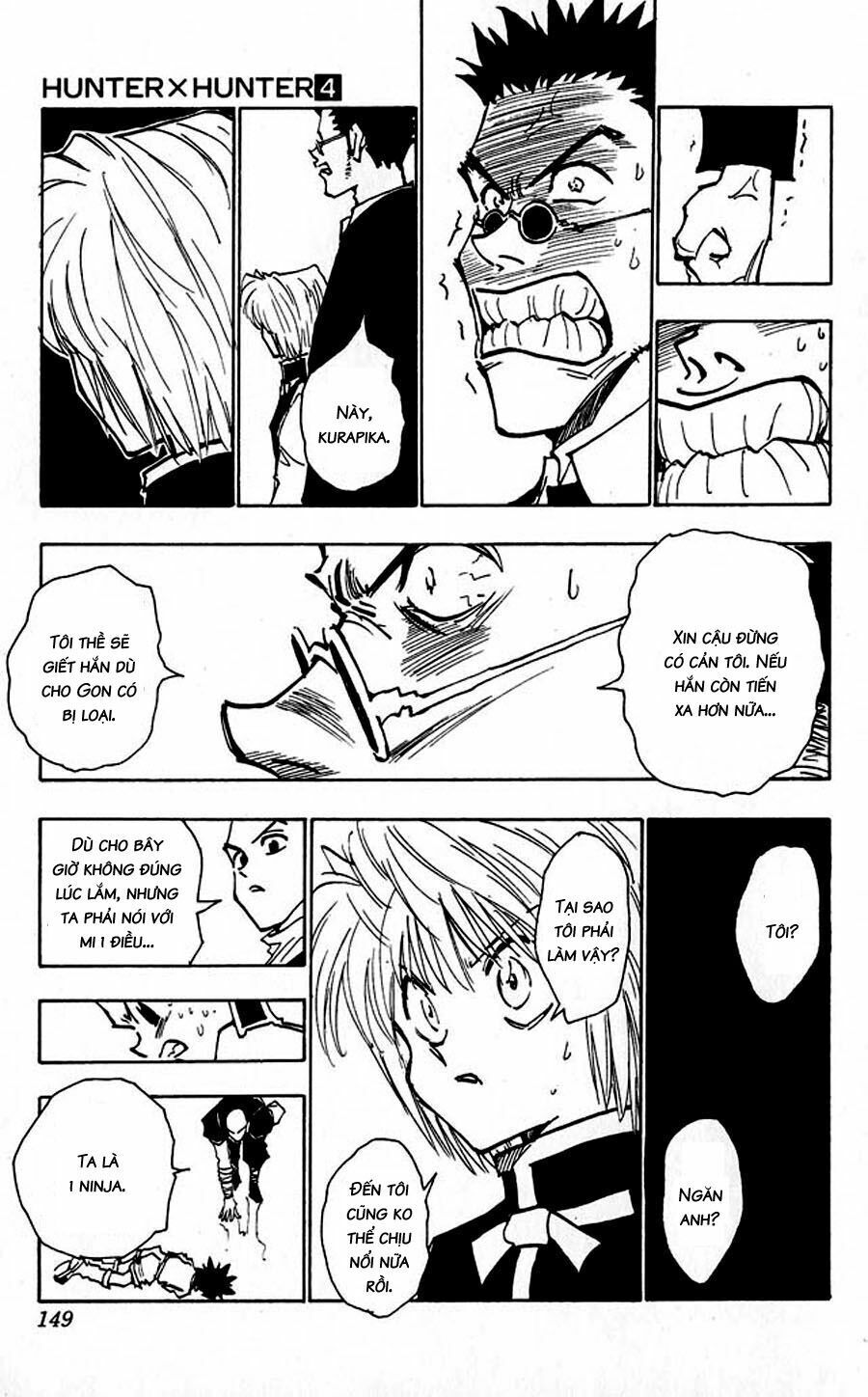 Hunter x Hunter Chap 34 - Next Chap 35
