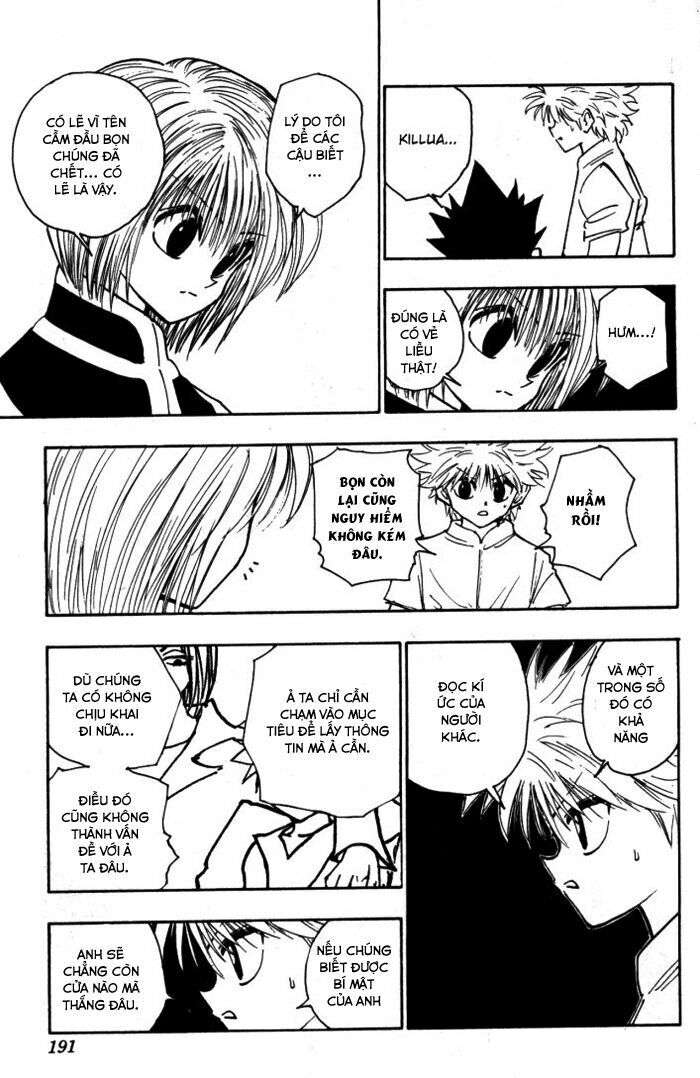 Hunter x Hunter Chap 103 - Next Chap 104