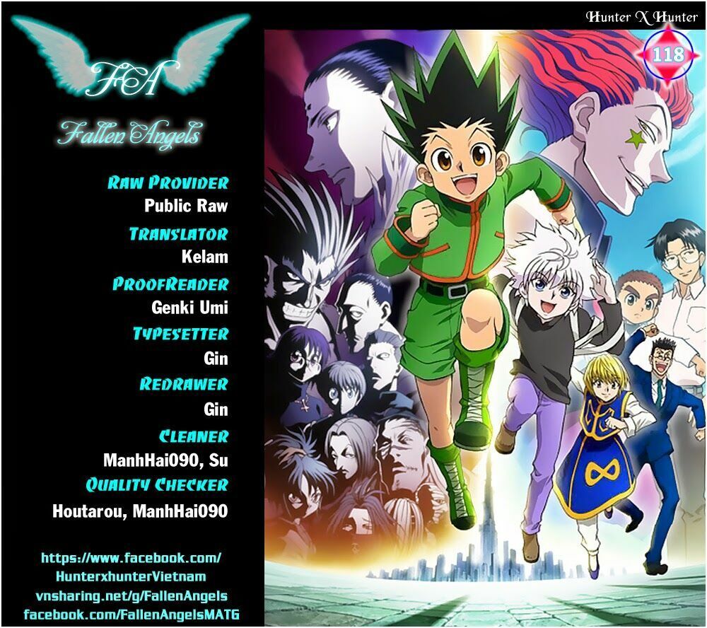 Hunter x Hunter Chap 118 - Next Chap 119