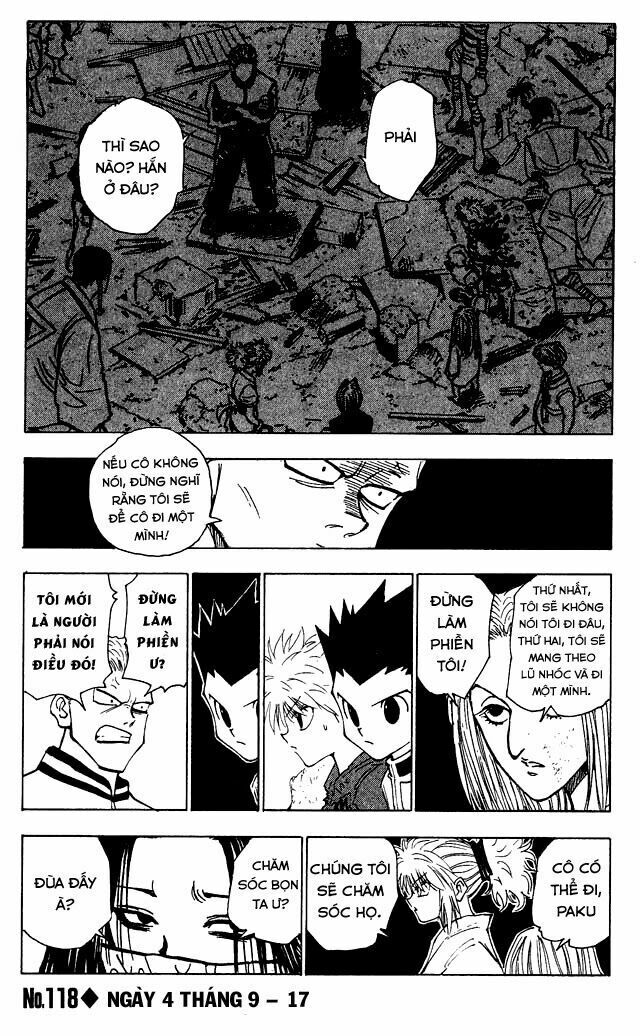 Hunter x Hunter Chap 118 - Next Chap 119