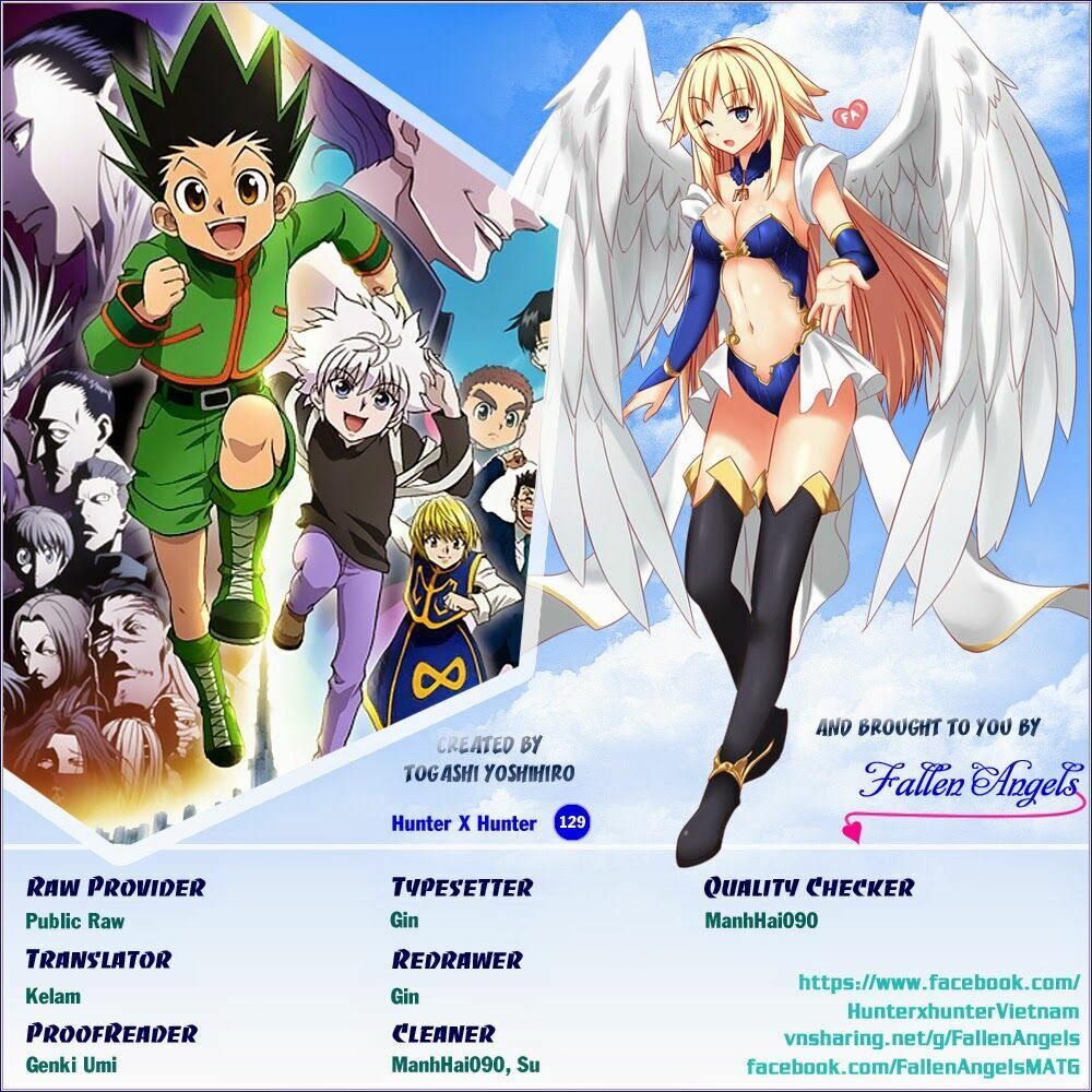 Hunter x Hunter Chap 129 - Next Chap 130