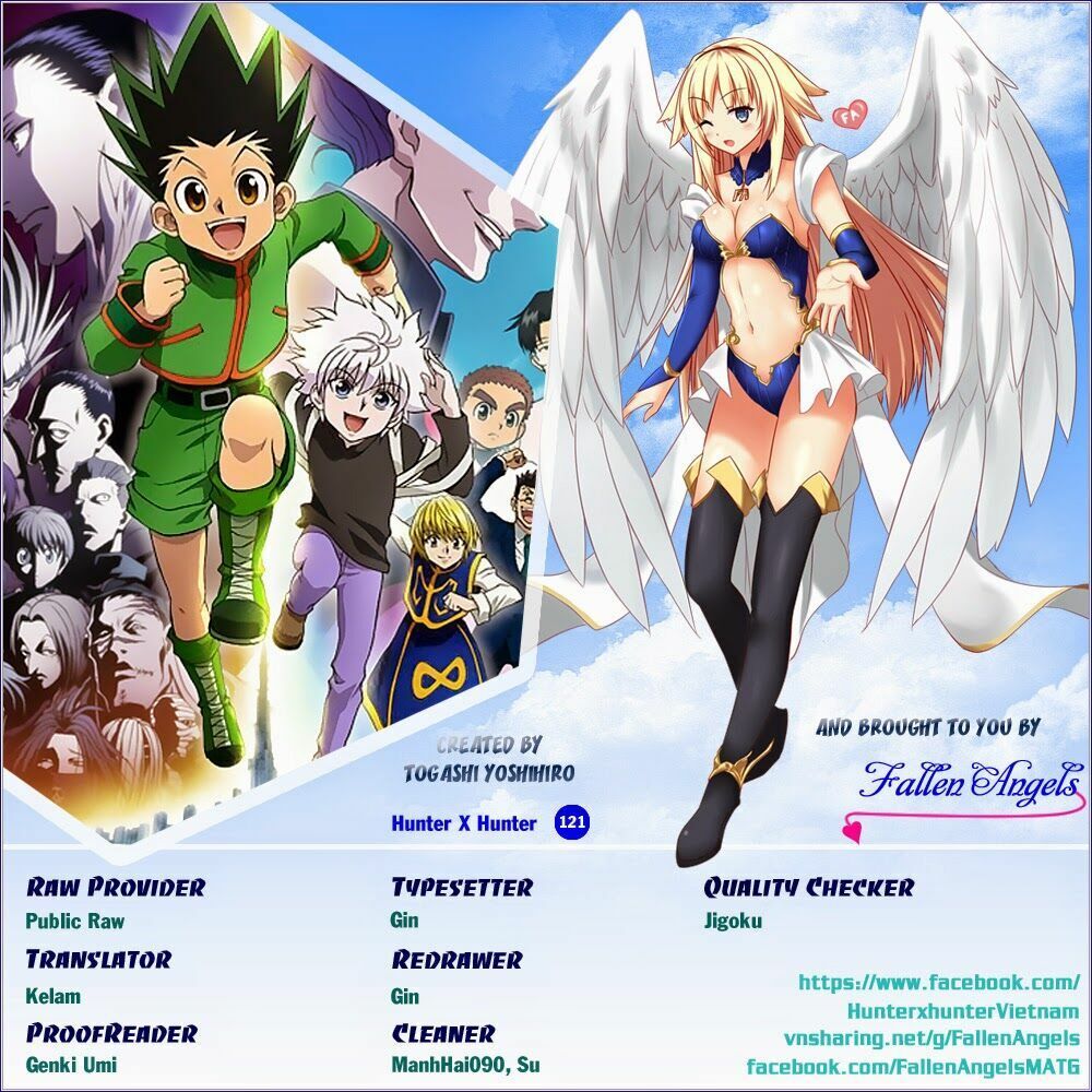Hunter x Hunter Chap 121 - Next Chap 122