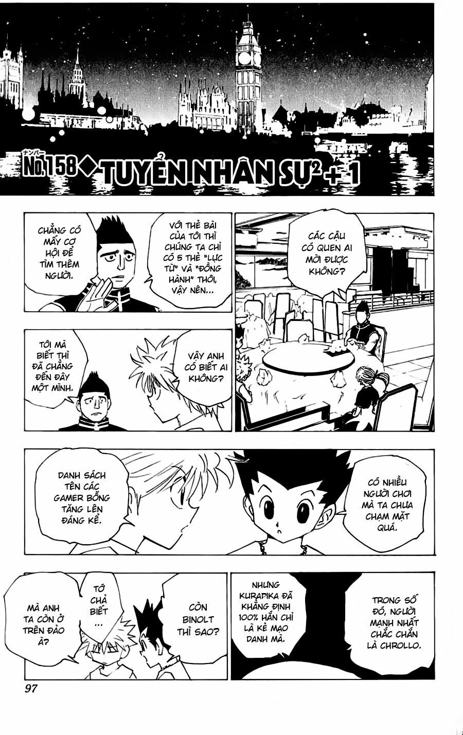 Hunter x Hunter Chap 158 - Next Chap 159