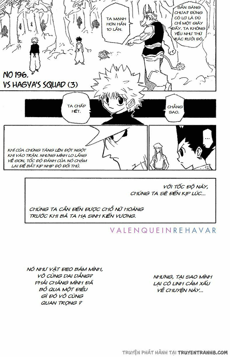 Hunter x Hunter Chap 196 - Next Chap 197