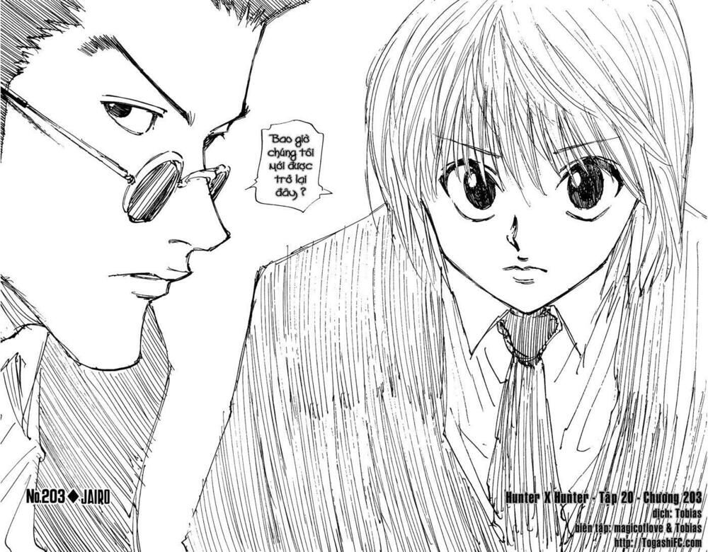 Hunter x Hunter Chap 203 - Next Chap 204