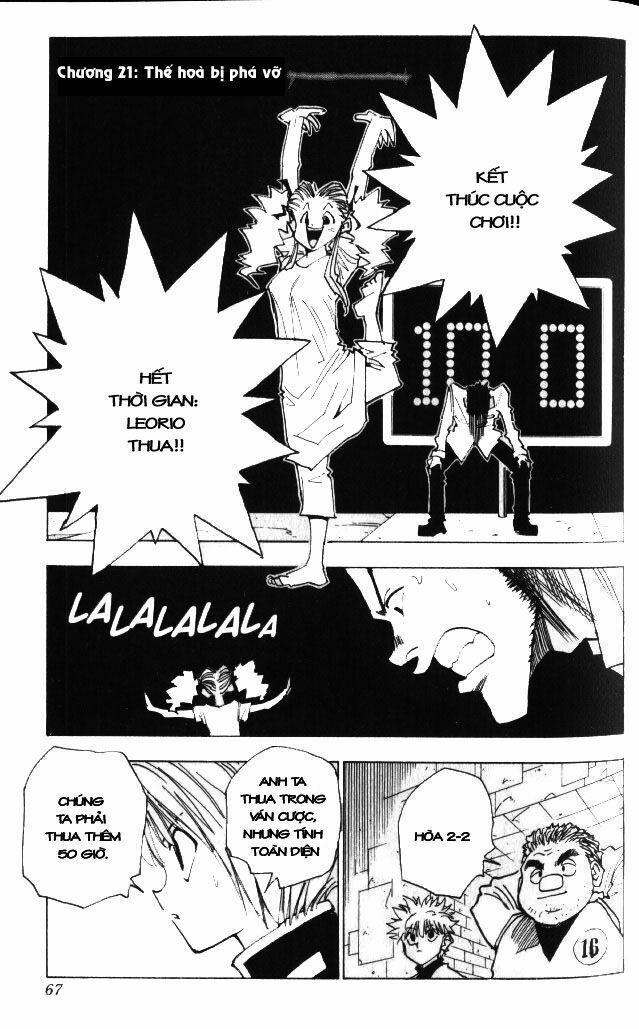 Hunter x Hunter Chap 21 - Next Chap 22