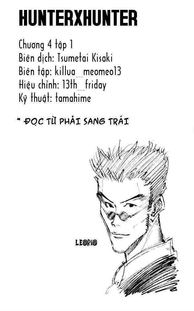 Hunter x Hunter Chap 4 - Next Chap 5