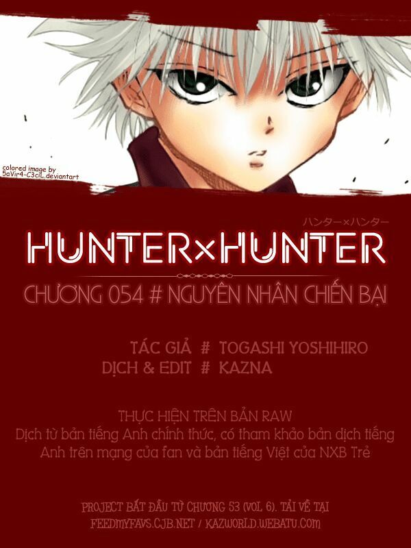 Hunter x Hunter Chap 54 - Next Chap 55