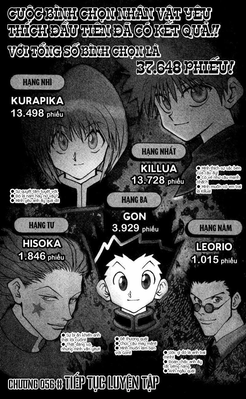 Hunter x Hunter Chap 56 - Next Chap 57