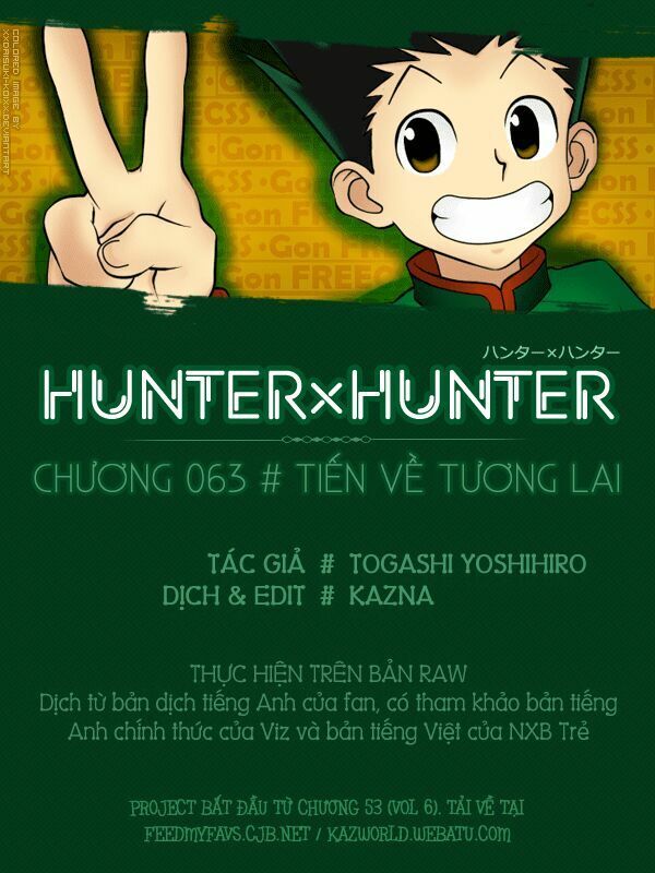 Hunter x Hunter Chap 63 - Next Chap 64