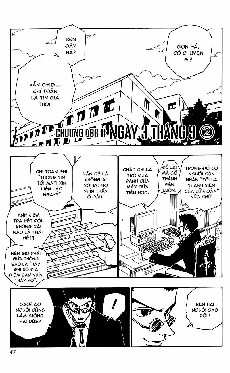 Hunter x Hunter Chap 86 - Next Chap 87