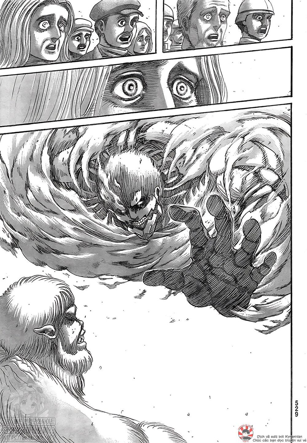 Đại Chiến Người Khổng Lồ Chap 134 - Next Chap 135