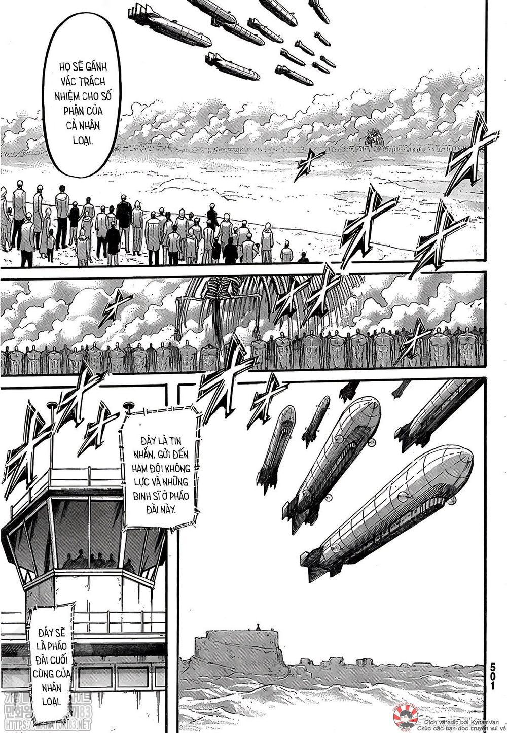 Đại Chiến Người Khổng Lồ Chap 134 - Next Chap 135