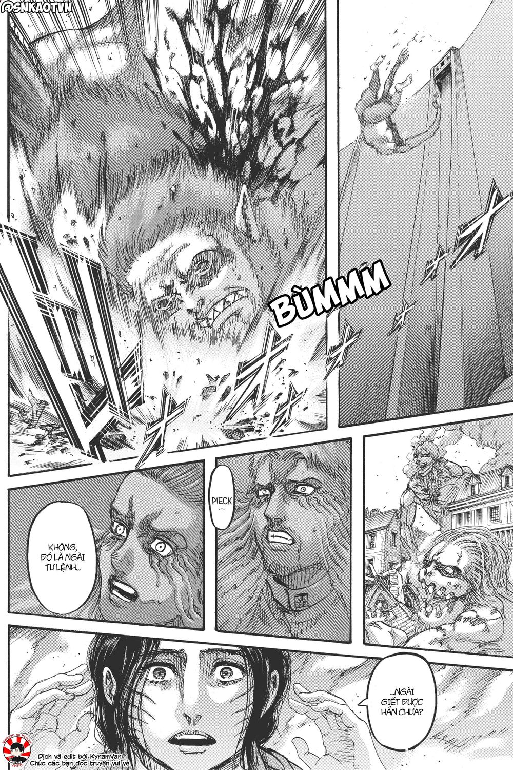 Đại Chiến Người Khổng Lồ Chap 118 - Next Chap 119