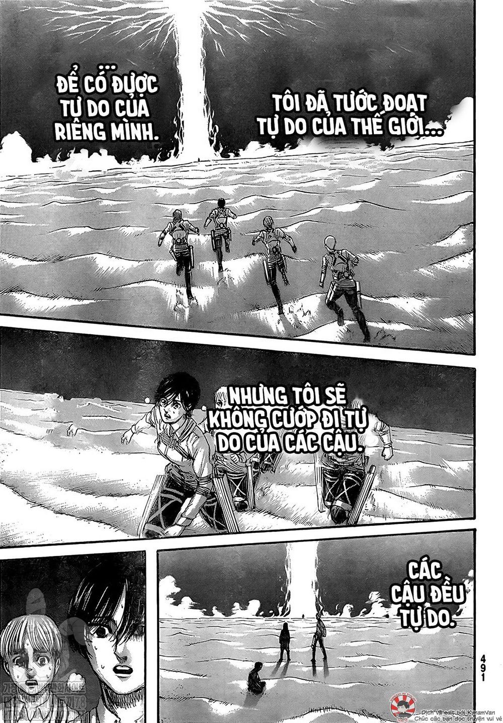 Đại Chiến Người Khổng Lồ Chap 133 - Next Chap 134