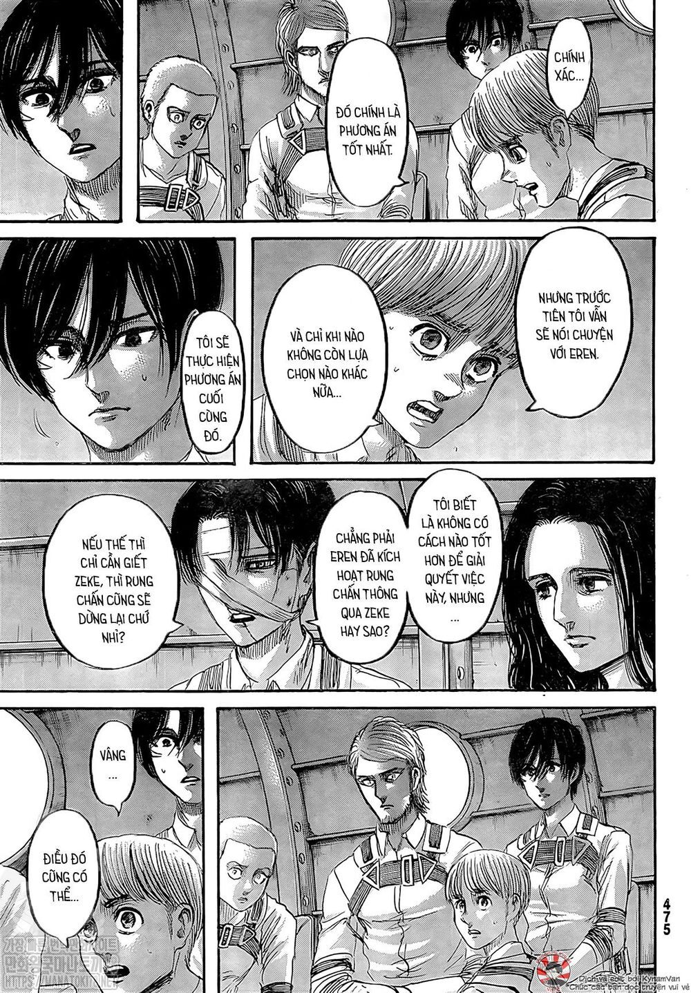 Đại Chiến Người Khổng Lồ Chap 133 - Next Chap 134