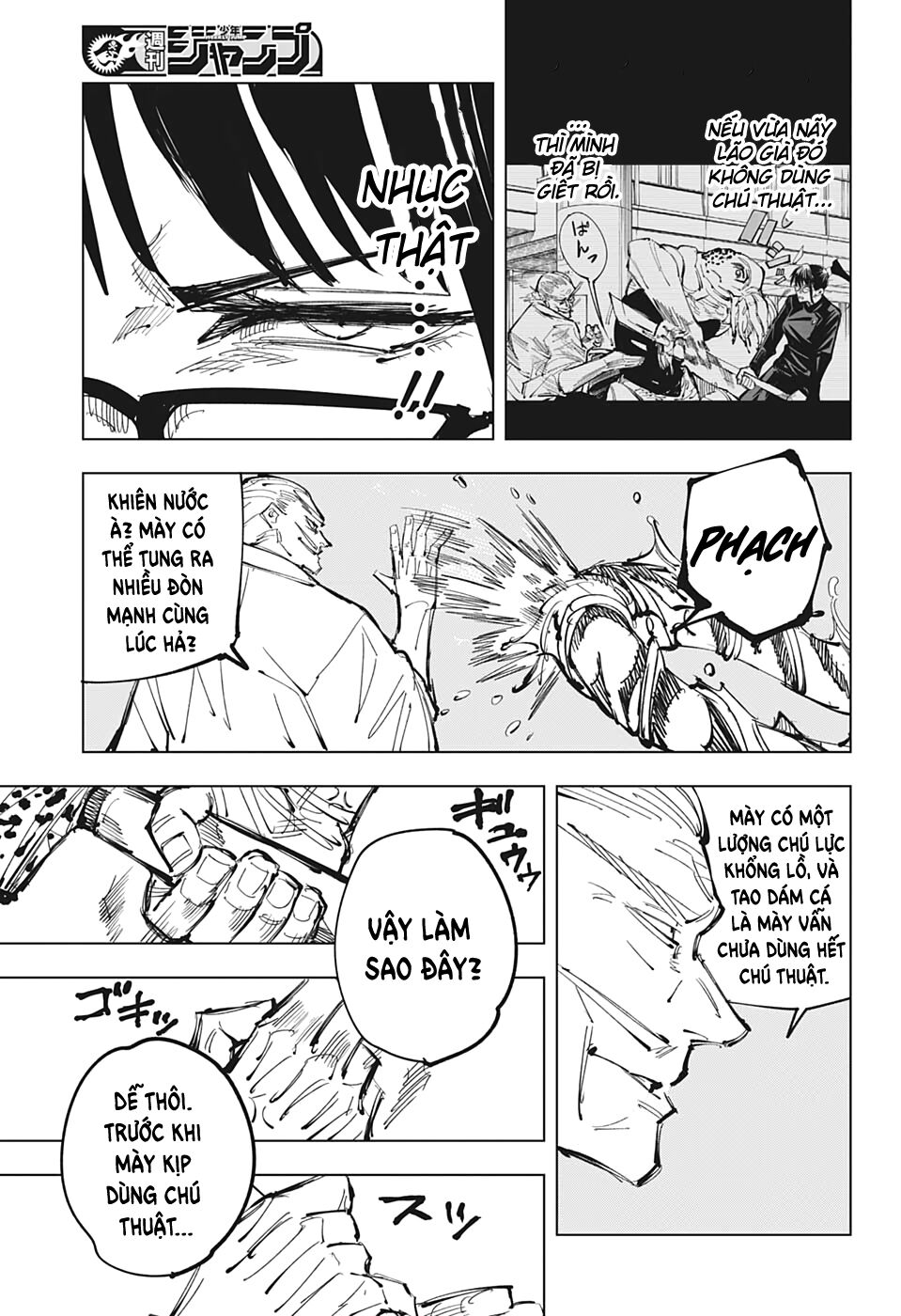 Chú Thuật Hồi Chiến Chap 107 - Next Chap 108