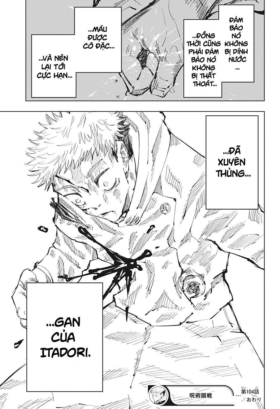 Chú Thuật Hồi Chiến Chap 104 - Next Chap 105