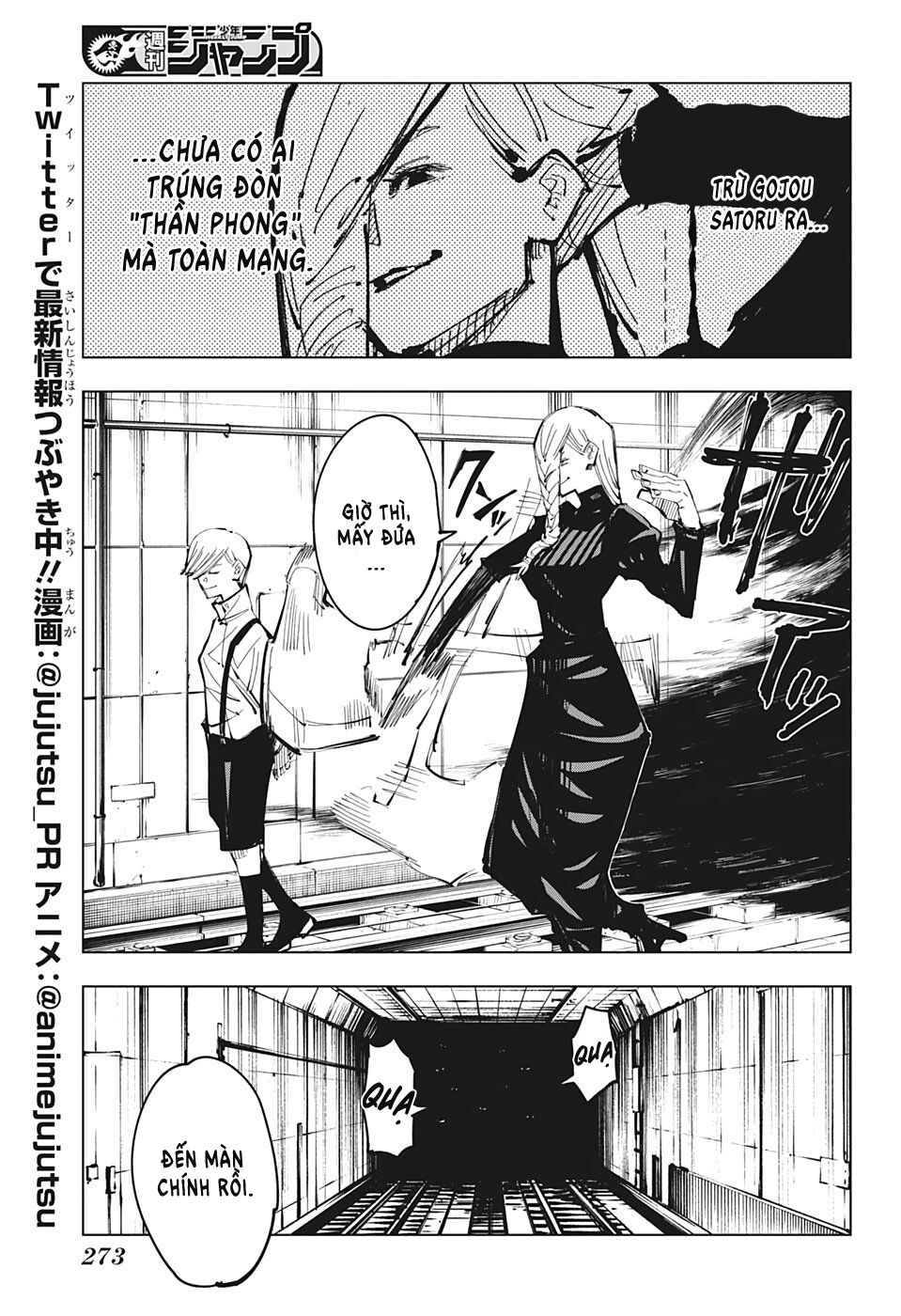 Chú Thuật Hồi Chiến Chap 102 - Next Chap 103