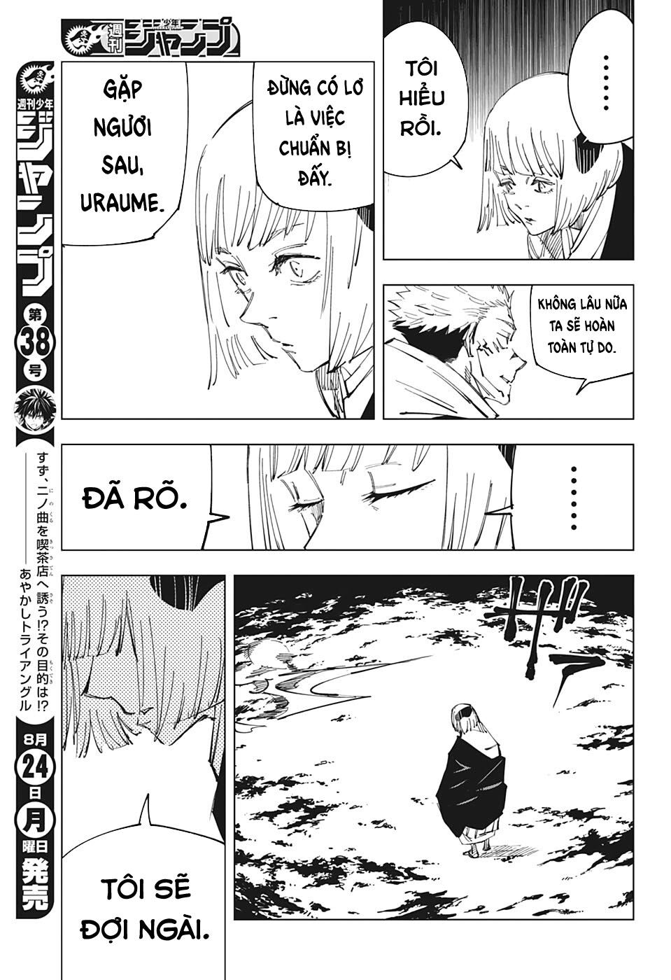 Chú Thuật Hồi Chiến Chap 117 - Next Chap 118